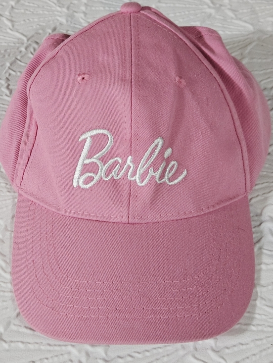 Barbie Accessories - Barbie Pink Logo Baseball Hat One Size Fits Most